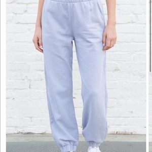 Brandy Melville Rosa Sweatpants Light Blue One Size Rare